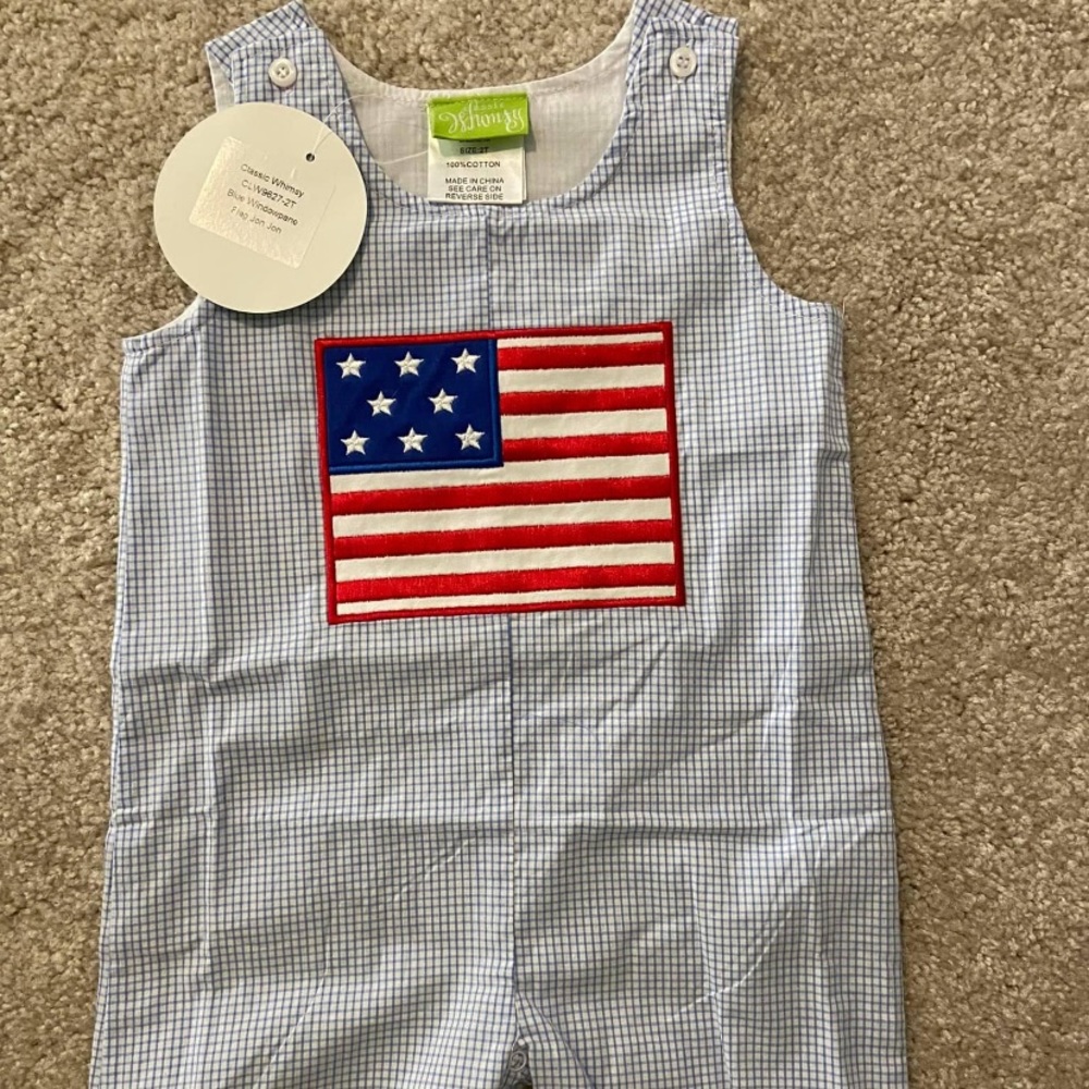Classical Whimsy Patriotic Jon Jon